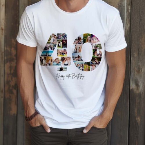 Tricou Personalizat Aniversare 40 ani