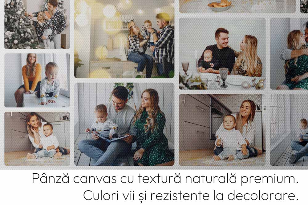 Tablou Canvas Colaj cu 19 poze