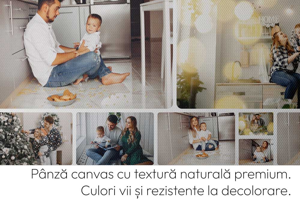 Tablou Canvas Personalizat cu 15 poze