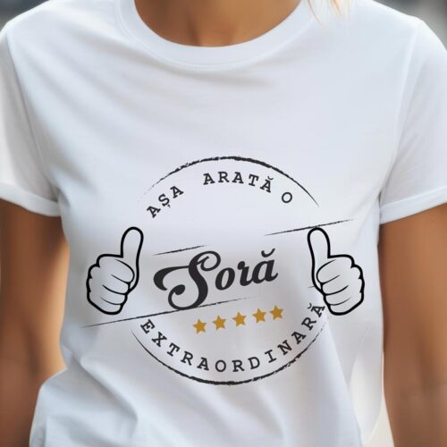 Tricou Așa Arată o Soră Excepțională