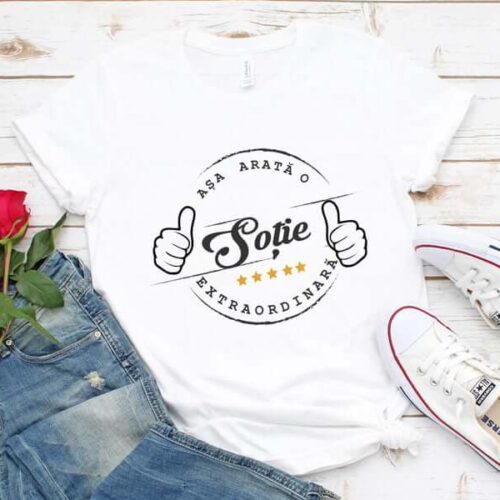 Tricou Așa Arată o Soție Excepțională