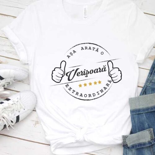 Tricou Așa Arată o Verișoară Excepțională