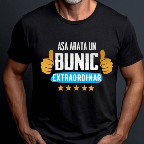 Tricou Așa arată un Bunic Extraordinar model 2