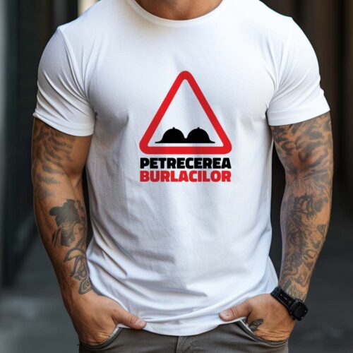Tricou Atenție Petrecerea Burlacilor
