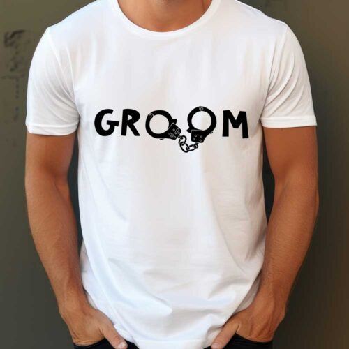 Tricou Groom Handcuffs
