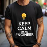 Tricou Keep Calm I'm An Engineer
