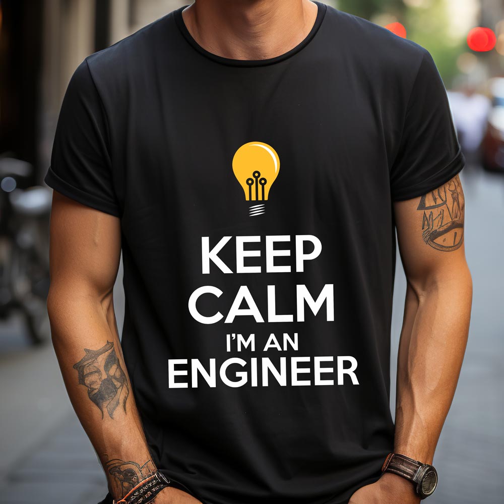 Tricou Keep Calm I'm An Engineer