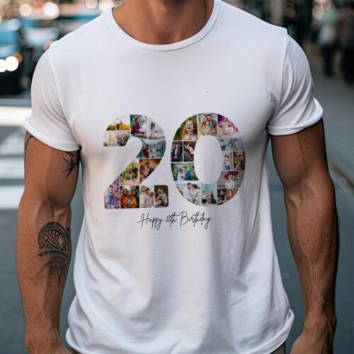 Tricou Personalizat Aniversare 20 ani