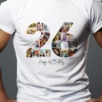 Tricou Personalizat Colaj Aniversare 26 ani