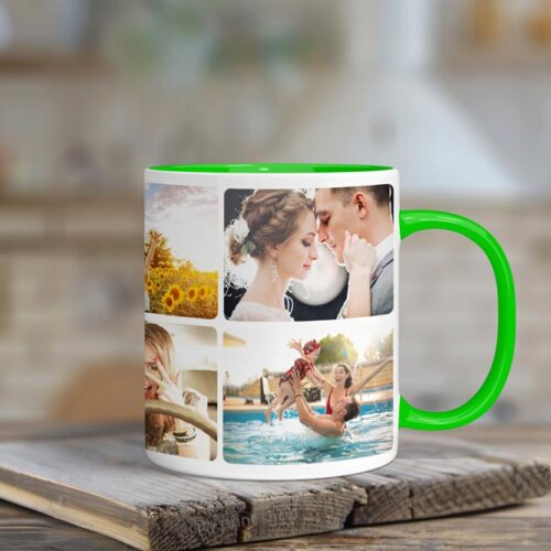 Cana Personalizata Interior Verde