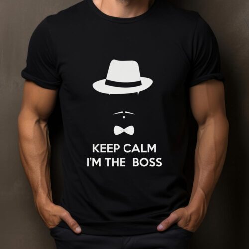 Tricou Keep Calm I'm the boss