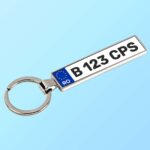Breloc Personalizat Numar Auto