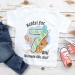 Tricou personalizat Astăzi fac 7 ani