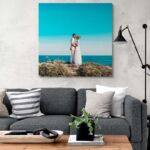 Tablou Canvas Pătrat personalizat cu poza ta