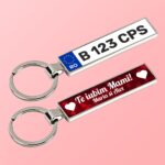 Breloc Număr Auto Te Iubim Mami