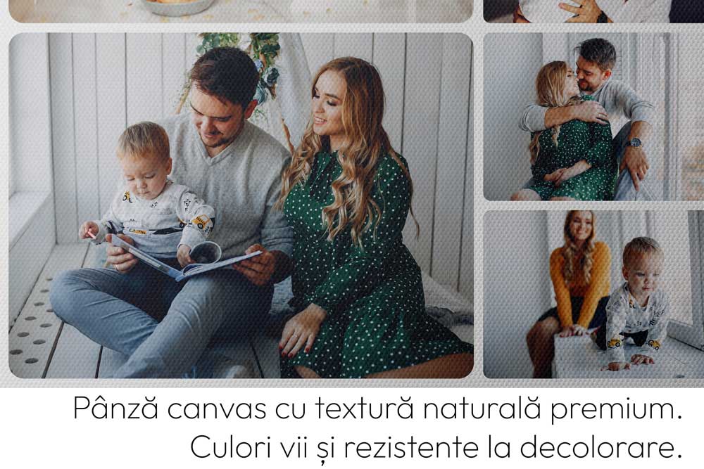 Tablou Canvas Personalizat cu 6 poze