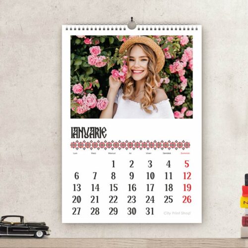 Calendar personalizat autentic românesc