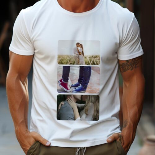 Tricou Personalizat cu 3 poze