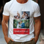 Tricou Personalizat cu 3 poze și mesaj