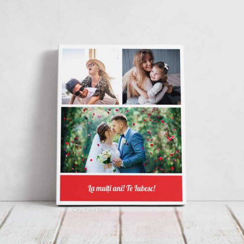 Tablou-Canvas-Personalizat-cu-3-poze-și-mesaj