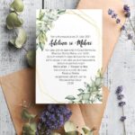 Invitație Nuntă Model 1 - Include Personalizarea