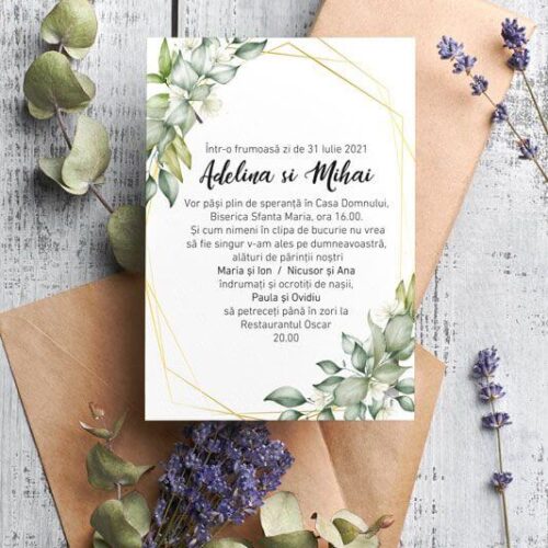 invitatie nunta model 1 Alege acum un cadou personalizat