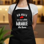 Șorț Personalizat Așa arată cea mai iubită Mamaie din lume