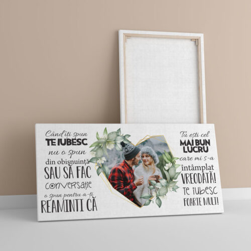 Tablou Canvas Cand îți spun te iubesc