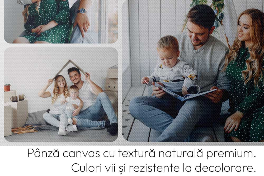 Tablou Canvas Personalizat cu 5 poze