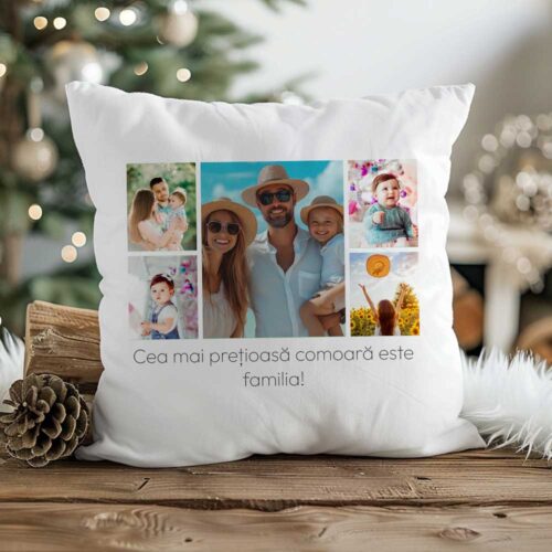 Perna Personalizata Cea mai pretioasa comoara este familia