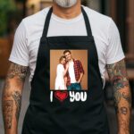 Șorț Personalizat I Love You