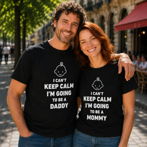 Set Tricouri Keep Calm I'm Going To Be