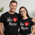 Set tricouri He's mine, She's mine