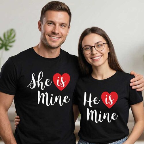Set tricouri He’s mine, She’s mine