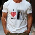 Tricou I Love You – model 3