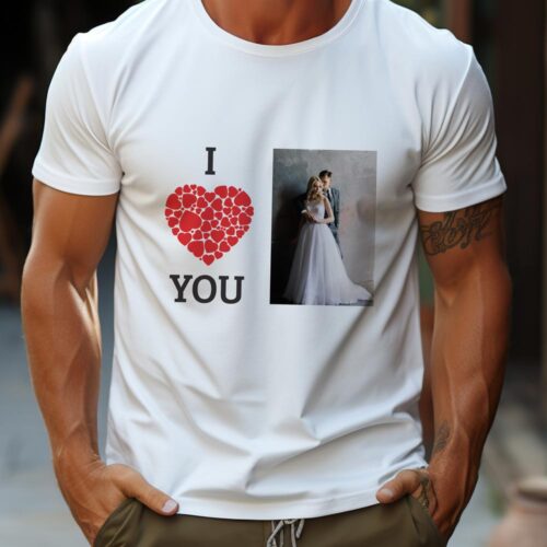 Tricou I Love You – model 3