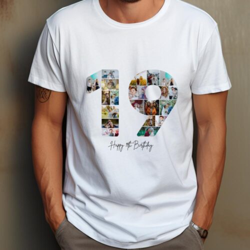Tricou Personalizat Aniversare 19 ani