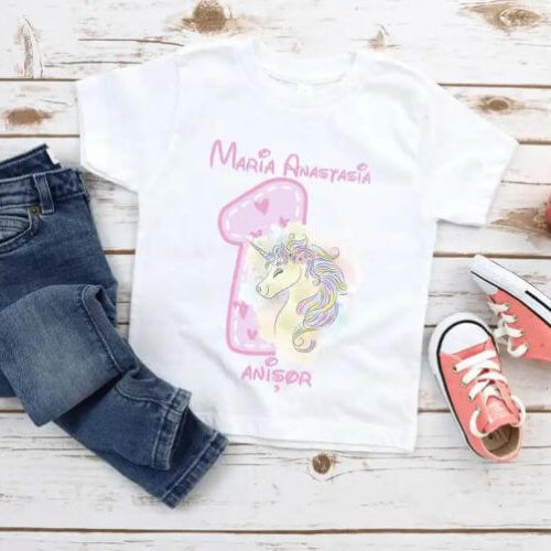 Body Unicorn cu NUME Alege acum un cadou personalizat