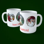 Cană Primul Crăciun Împreună Personalizată cu 3 poze