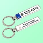 Breloc Număr Auto Ai grijă cum conduci cineva drag te așteaptă acasă