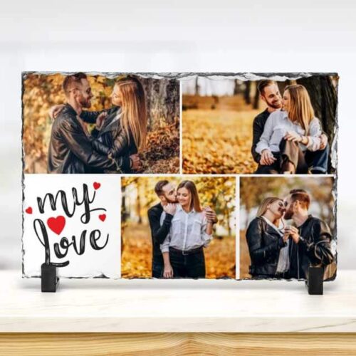 Placa Ardezie Personalizata My Love Alege acum un cadou personalizat