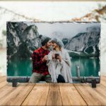 Placă ardezie personalizată dreptunghiulară