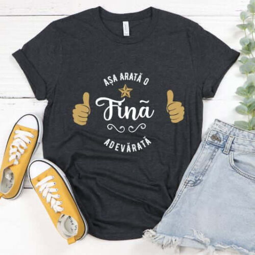 TRICOU PERSONALIZAT ASA ARATA O fina ADEVARATA