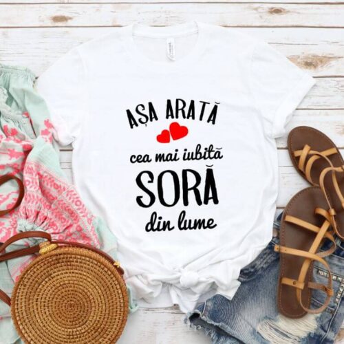 TRICOU PERSONALIZAT asa arata cea mai iubita SORA din lume