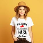 Tricou Așa arată cea mai iubită Nașă din lume