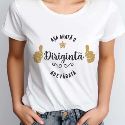 Tricou Așa arată o Dirigintă adevărată