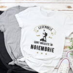 Tricou Legendele sunt nascute in Noiembrie
