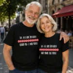 Tricouri Cuplu Personalizate - Aniversare Casatorie De 44 Ani Incoace