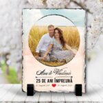 Ardezie Personalizata 25 de ani impreună