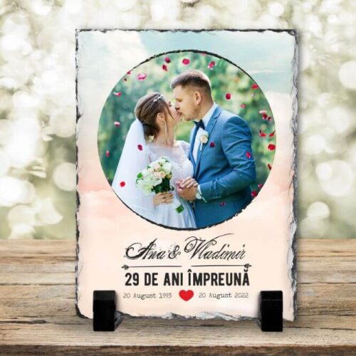 Ardezie Personalizata 29 de ani impreună